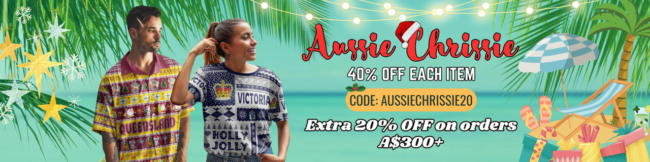 Aussie States And Territories Xmas