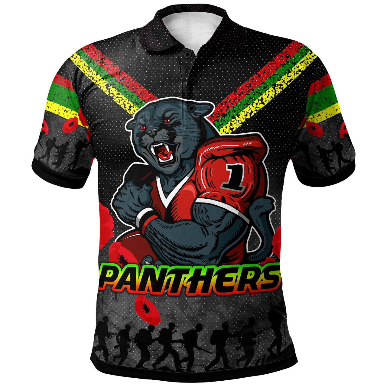 panthers polo shirt