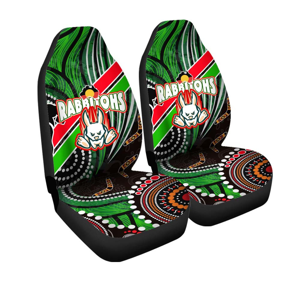 South Sydney Rabbitohs Aboriginal Inspired Car Seat Cover South