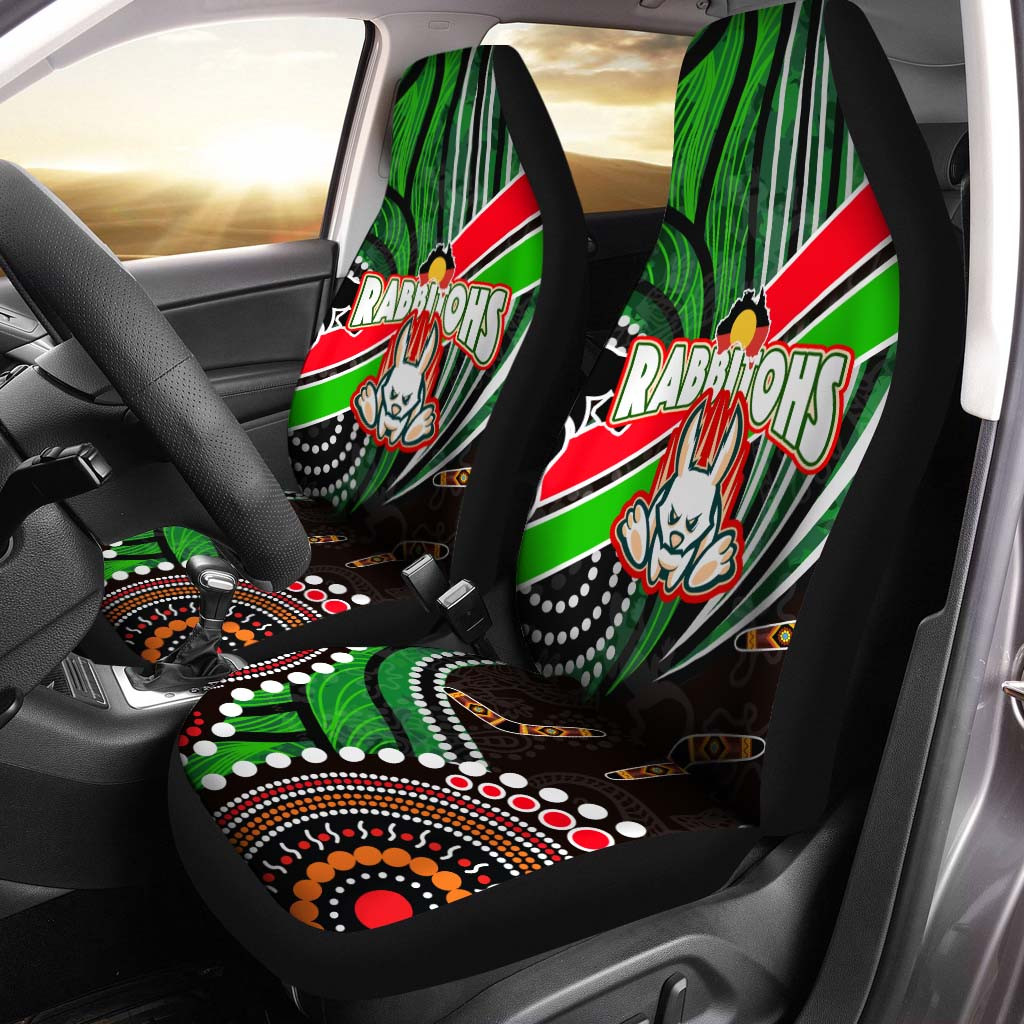South Sydney Rabbitohs Aboriginal Inspired Car Seat Cover South