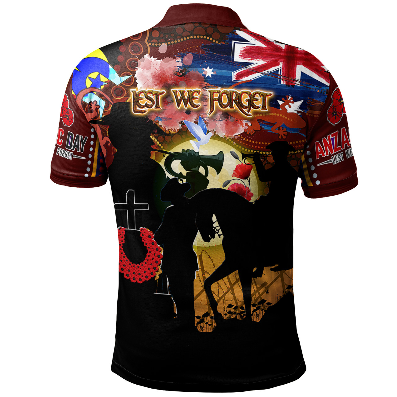Aboriginal TShirt - Anzac Day main image 0