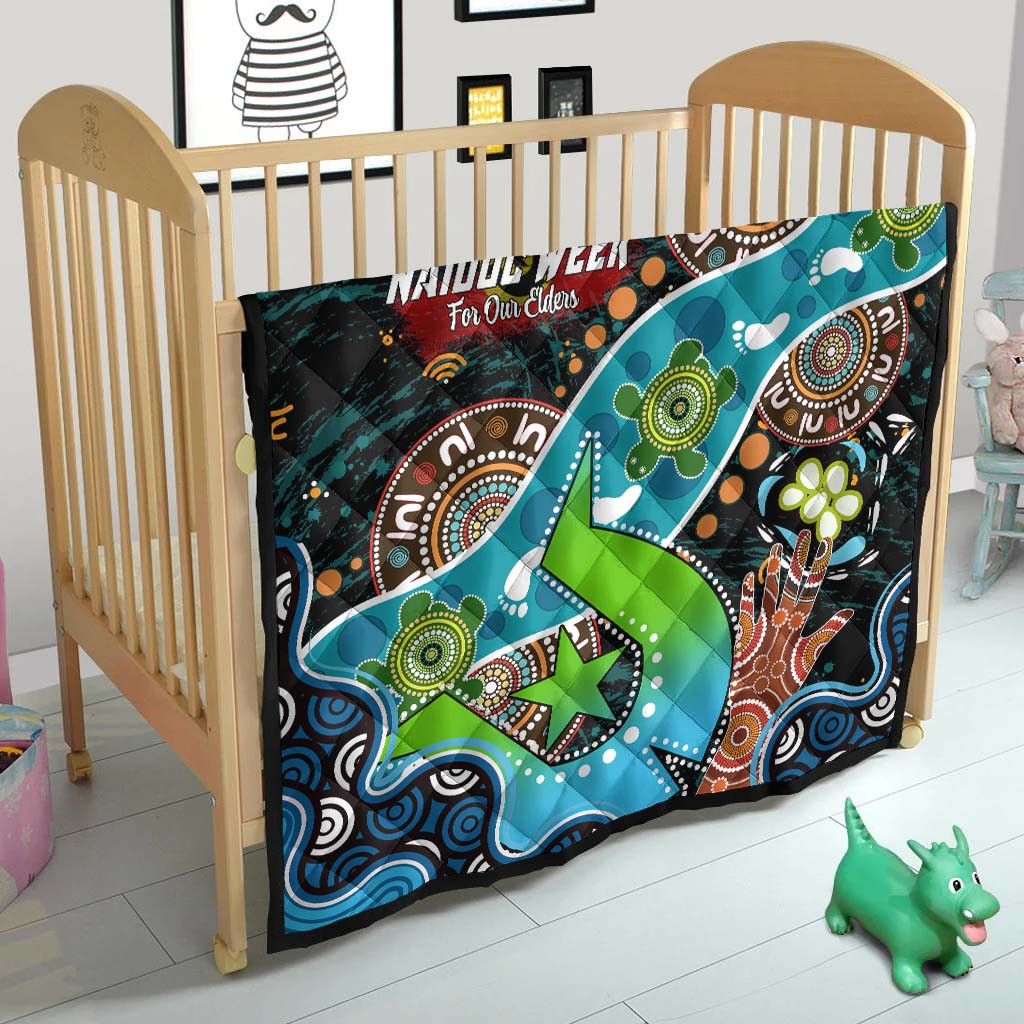 Quilt Bed Set - Australian NAIDOC Aboriginal and Torres Strait Islands Flags