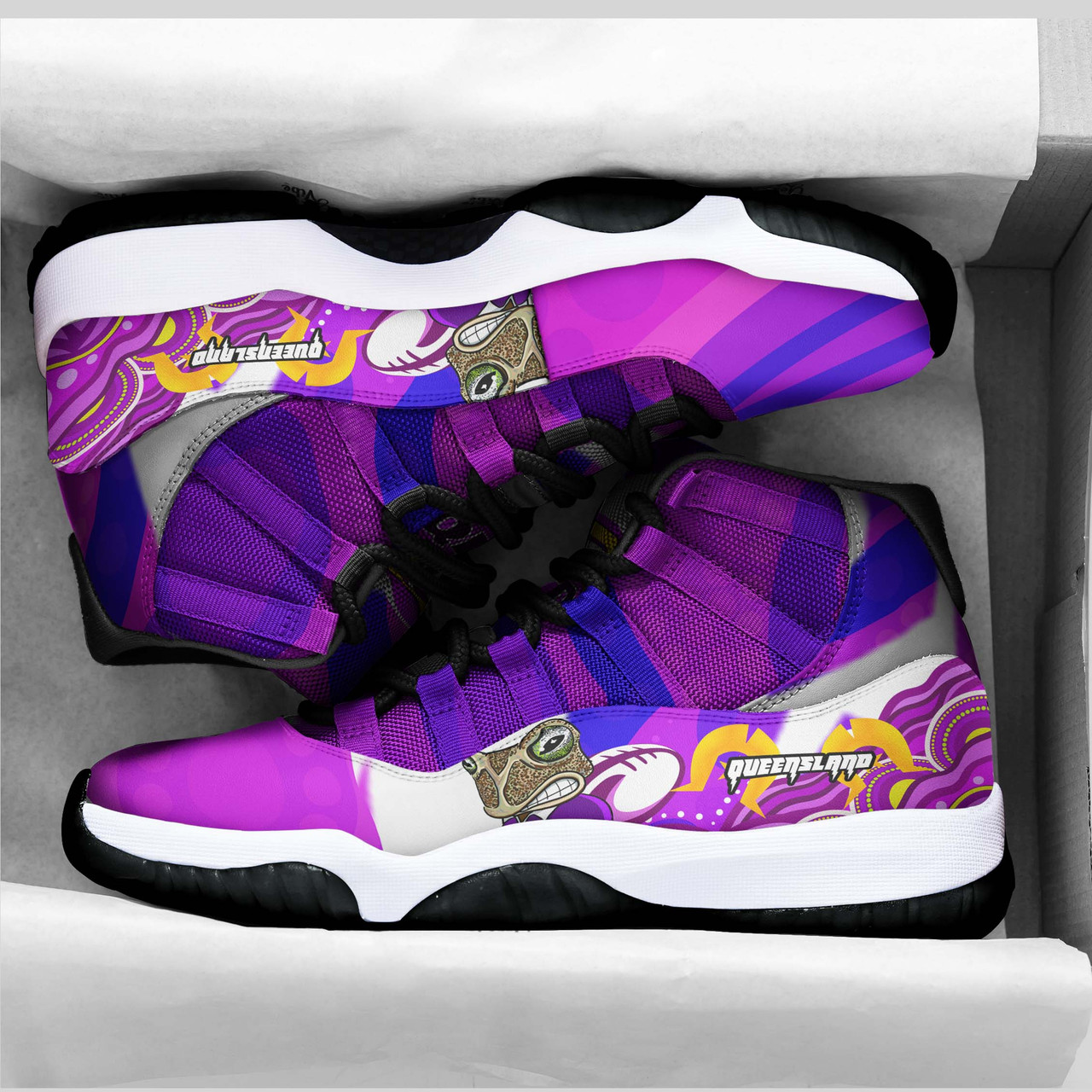 Queensland High Top Basketball Shoes J 11 - Queensland Naidoc Week ...