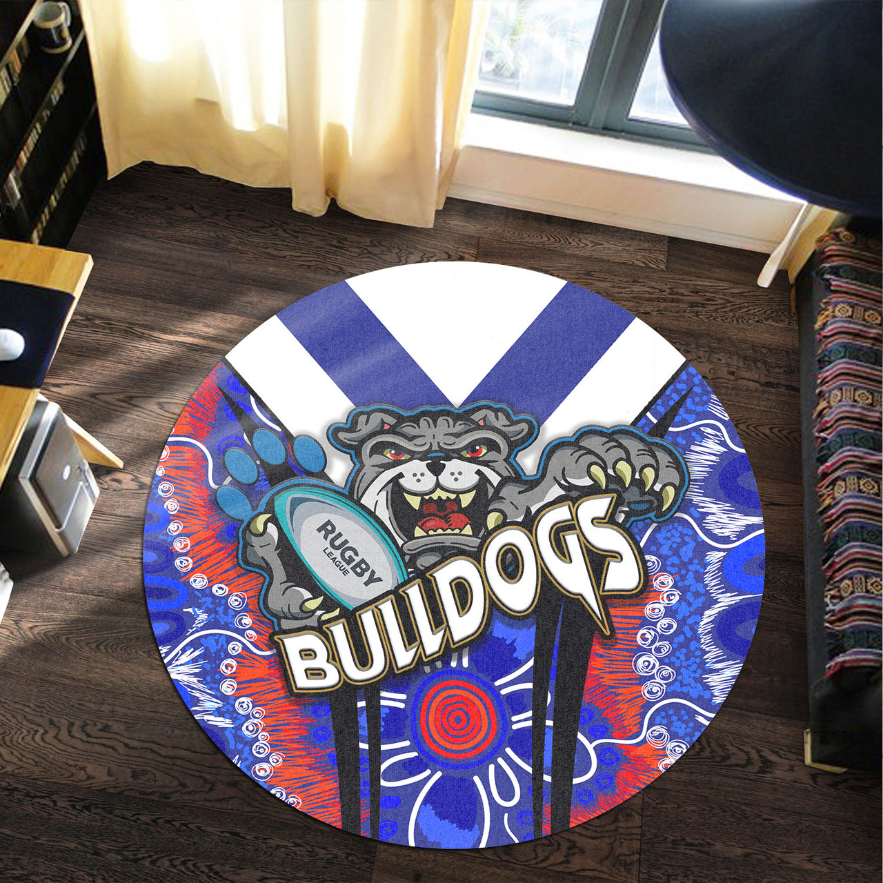 Australia City of Canterbury Bankstown Round Rug Australia City of