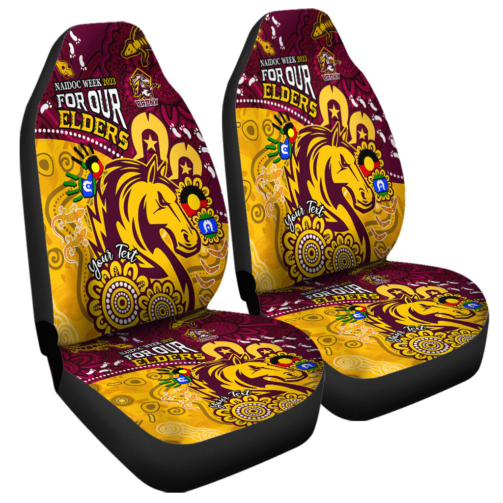 Brisbane Broncos Naidoc Week Custom Car Seat Covers Bronx For Our