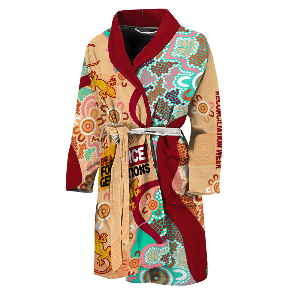 Australia National Reconciliation Week Custom Bathrobe Be A Voice For