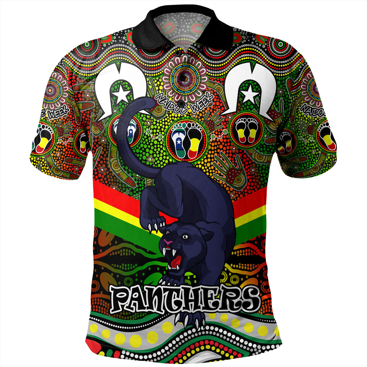 Penrith Panthers Naidoc Week Polo Shirt NAIDOC Week 2023 Indigenous