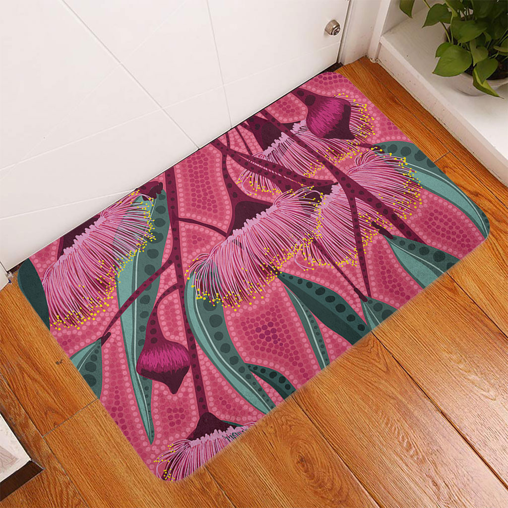 Doormat Native Australia Flowers Aboriginal Doormat - Aboriginal Dot Art Of Australian ...