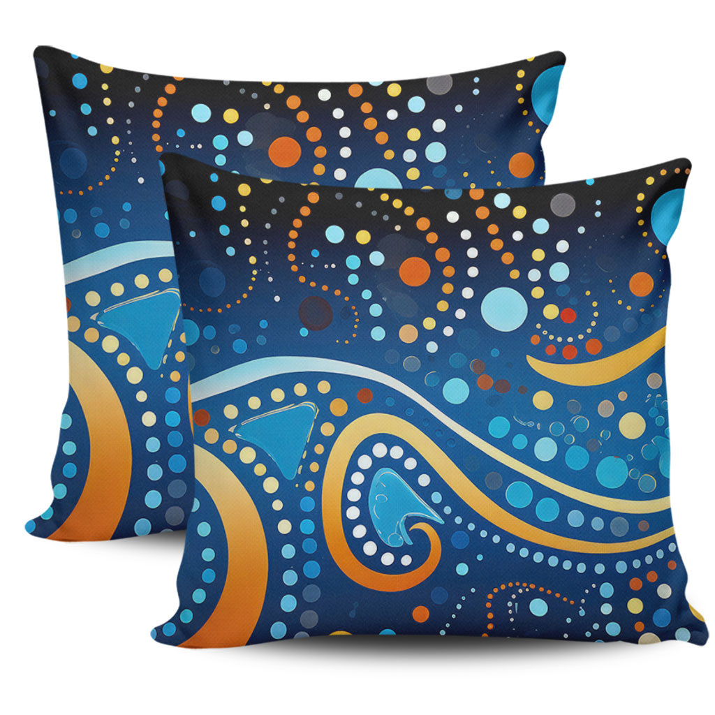 Australia Dreaming Aboriginal Pillow Cases Aboriginal Culture