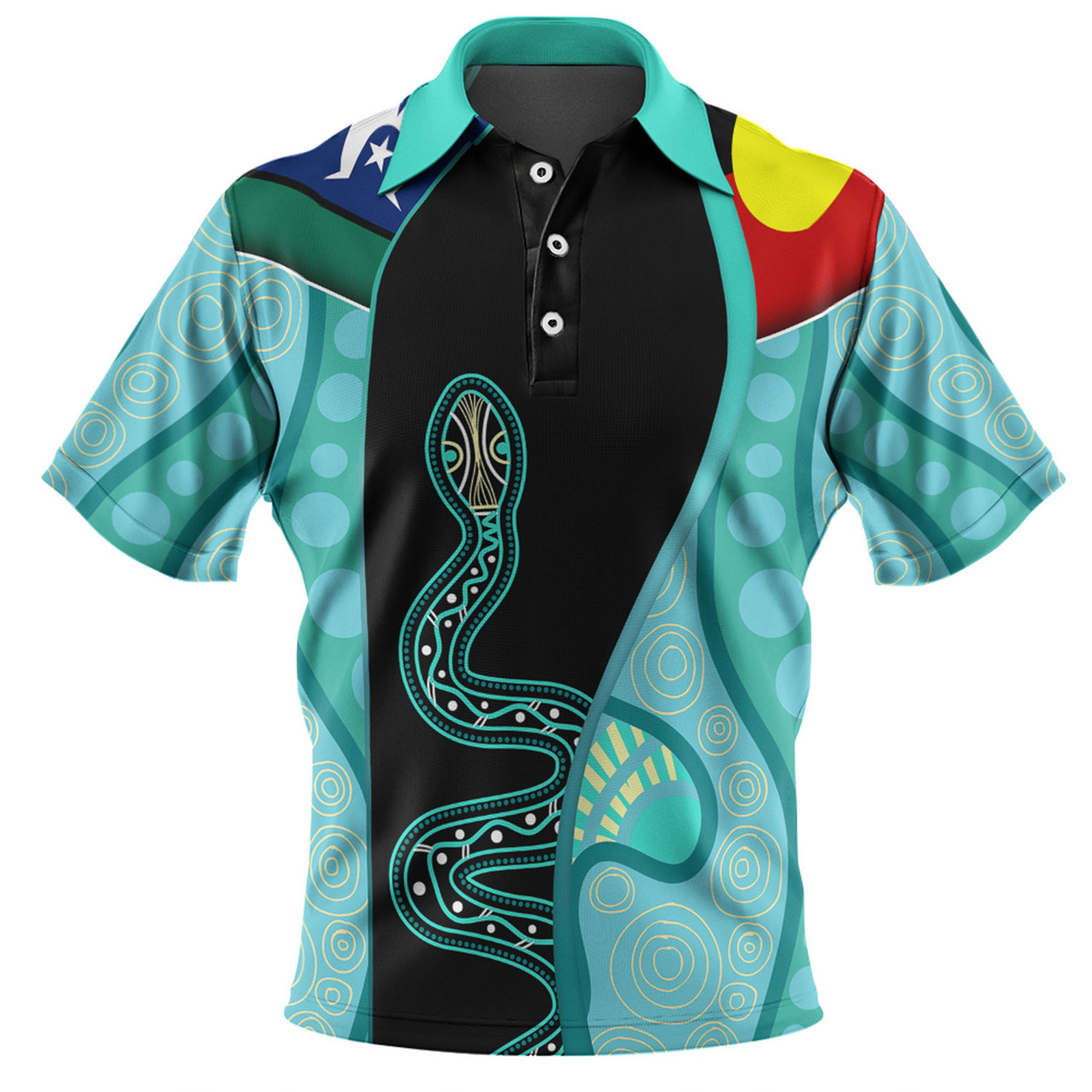 Custom Sublimated Indigenous Polo Shirt SP11