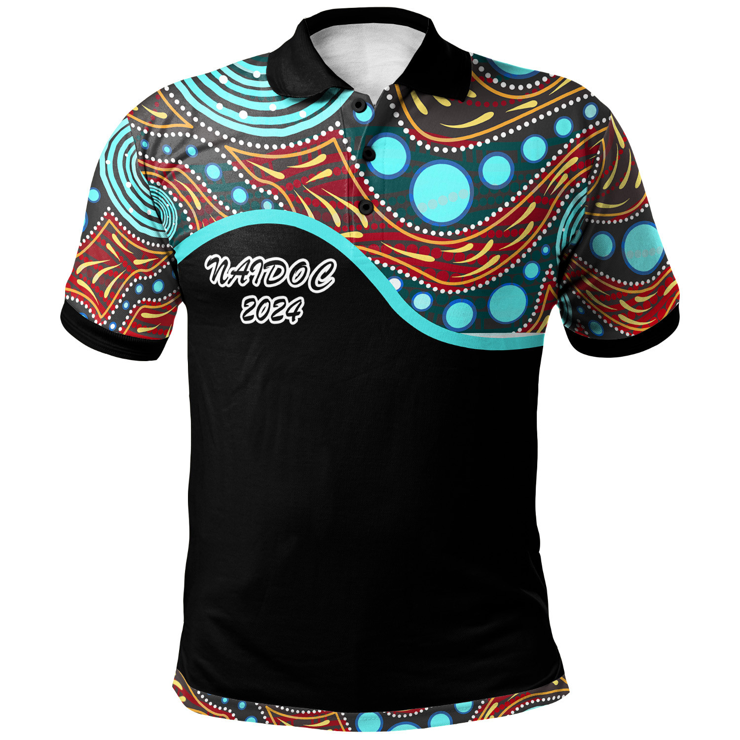 (Bulk) Built On Strong Shoulders NAIDOC 2026 Unisex Polo Shirt