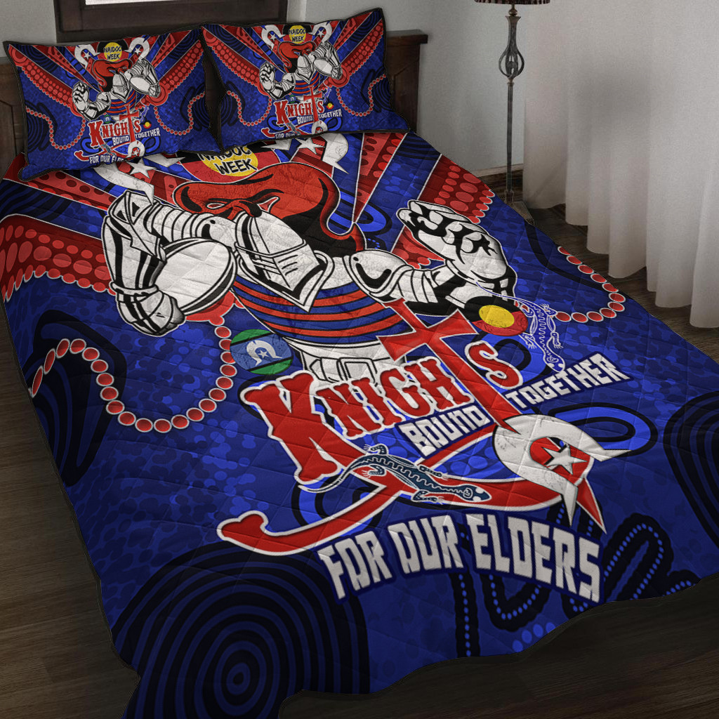 Knight Rider Bed Newcastle Knights Naidoc Week Custom Quilt Bed Set - Newcastle Knights ...