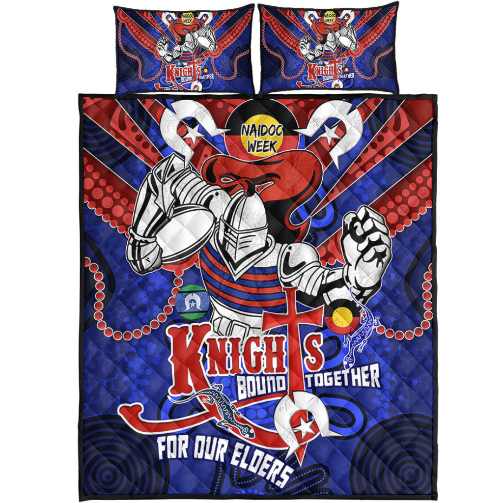 Newcastle Knights Naidoc Week Custom Quilt Bed Set - Newcastle Knights ...