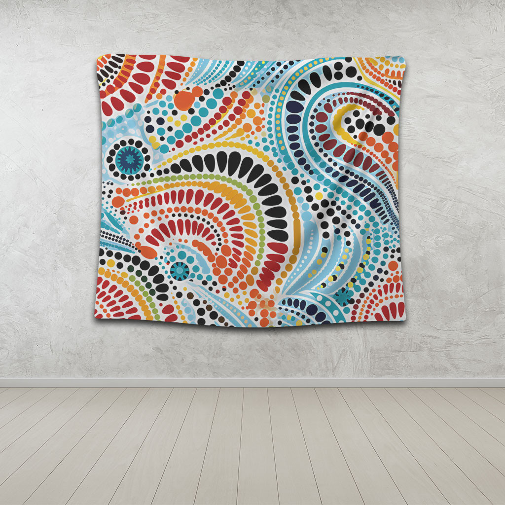 Australia Aboriginal Tapestry - Traditional Australian Aboriginal ...