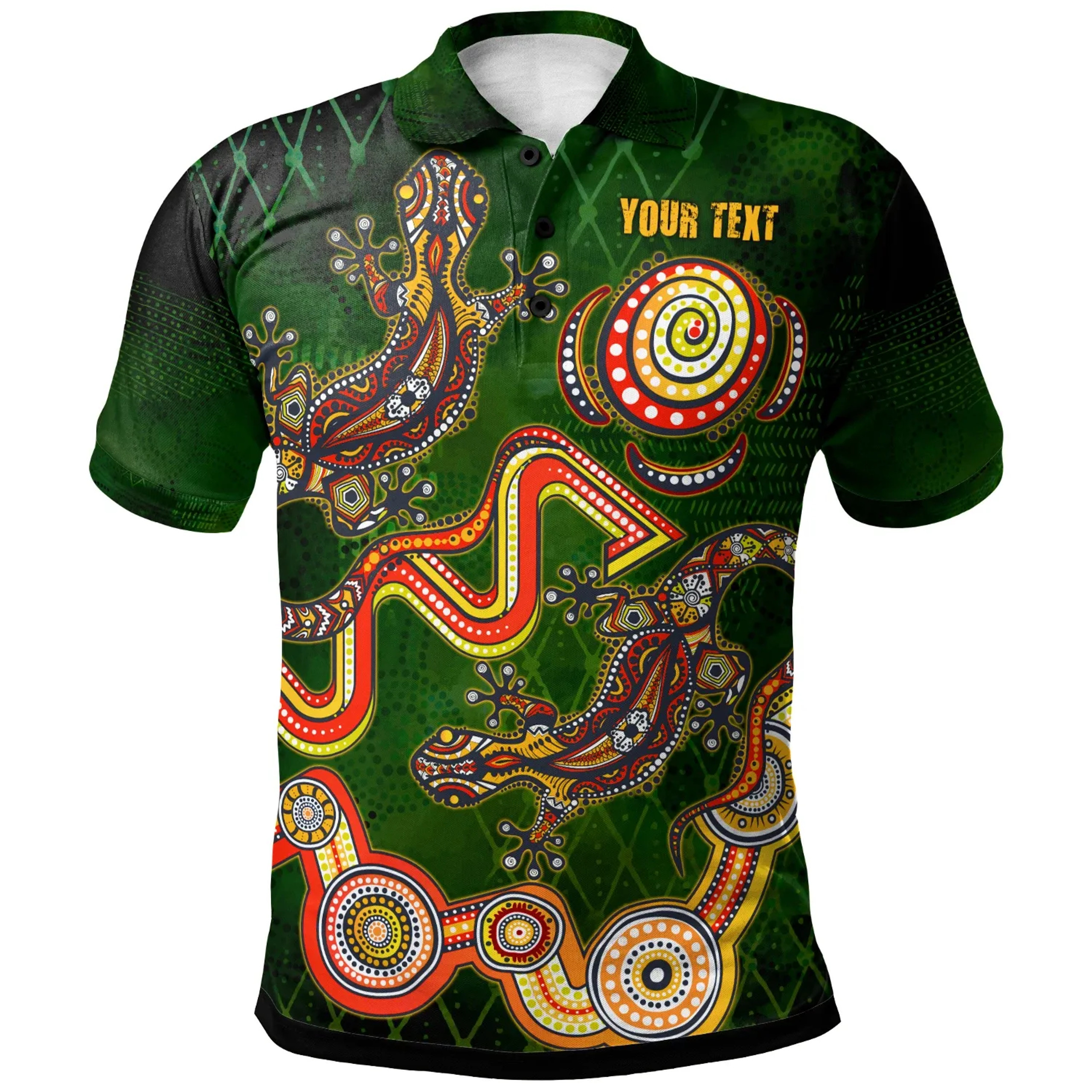Australia Aboriginal Personalised Polo Shirt - Aboriginal Journey