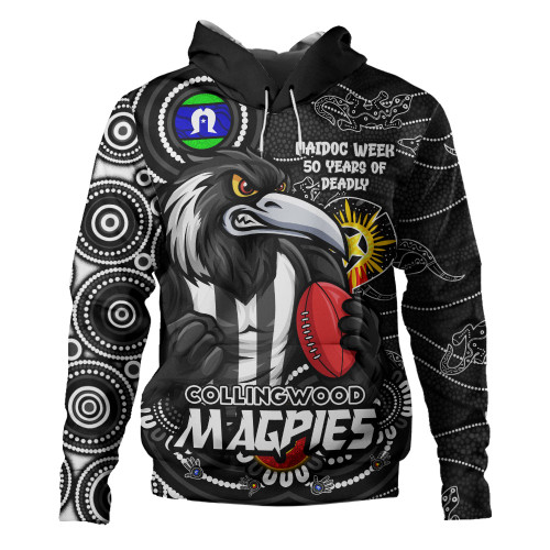 Collingwood Hoodie NAIDOC Week A Legacy Forged in 50 Years Of Deadly Spirit