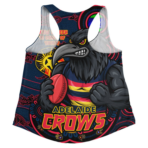 Adelaide Crows Women Racerback Singlet NAIDOC Week A Legacy Forged in 50 Years Of Deadly Spirit
