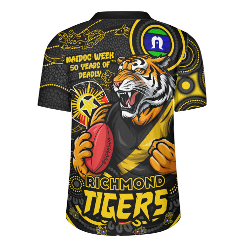 Richmond Rugby Jersey NAIDOC Week A Legacy Forged in 50 Years Of Deadly Spirit