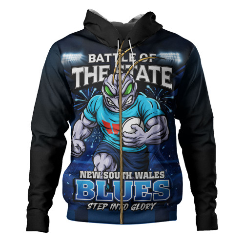 New South Wales Blues Hoodie Origin Final Battle Rising Glory