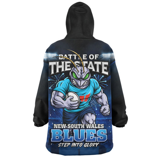 New South Wales Blues Snug Hoodie Origin Final Battle Rising Glory