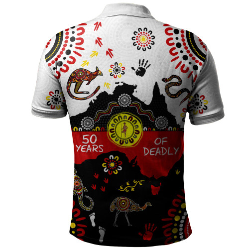 Indigenous Australian Aboriginal Polo Shirt Naidoc Culture Of Country Spirit Pride