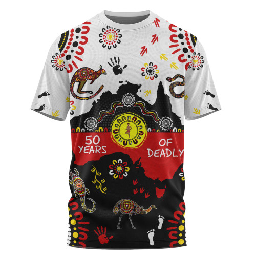 Indigenous Australian Aboriginal T-Shirt Naidoc Culture Of Country Spirit Pride