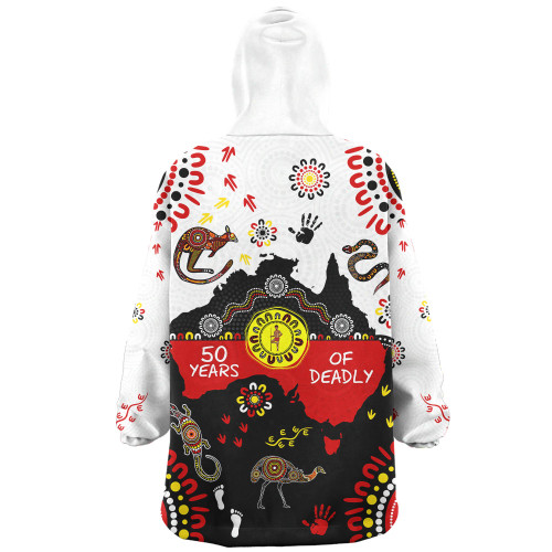 Indigenous Australian Aboriginal Snug Hoodie Naidoc Culture Of Country Spirit Pride