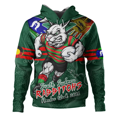 South Sydney Rabbitohs Hoodie NAIDOC Week 2026 Forged In Deadly Spirit