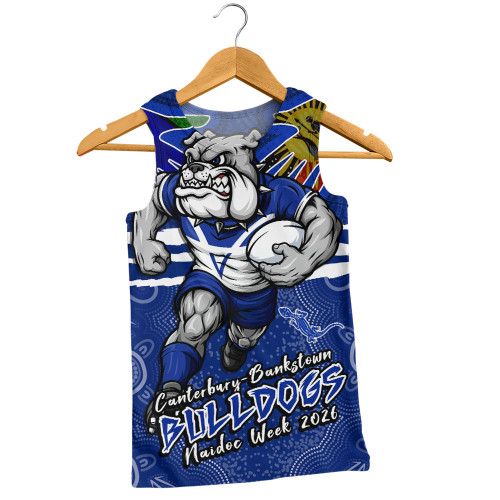Canterbury-Bankstown Bulldogs Men Singlet NAIDOC Week 2026 Forged In Deadly Spirit