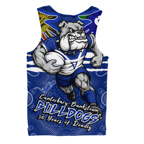 Canterbury-Bankstown Bulldogs Men Singlet NAIDOC Week 2026 Forged In Deadly Spirit
