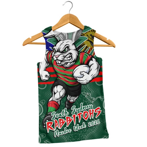South Sydney Rabbitohs Men Singlet NAIDOC Week 2026 Forged In Deadly Spirit