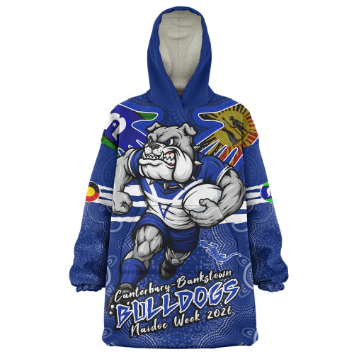 Canterbury-Bankstown Bulldogs Snug Hoodie NAIDOC Week 2026 Forged In Deadly Spirit