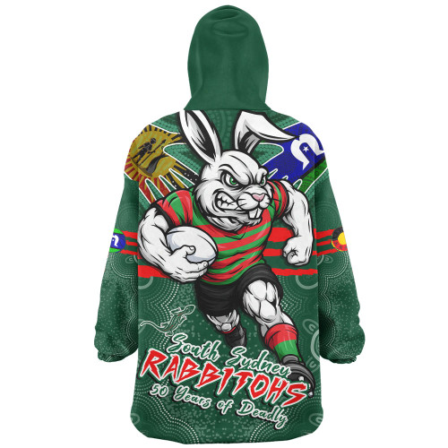 South Sydney Rabbitohs Snug Hoodie NAIDOC Week 2026 Forged In Deadly Spirit