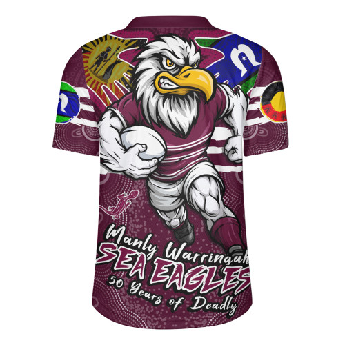 Manly Warringah Sea Eagles Rugby Jersey NAIDOC Week 2026 Forged In Deadly Spirit