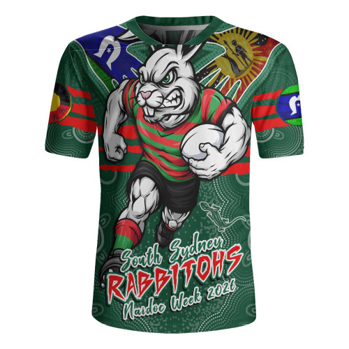 South Sydney Rabbitohs Rugby Jersey NAIDOC Week 2026 Forged In Deadly Spirit