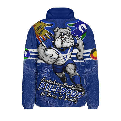 Canterbury-Bankstown Bulldogs Padded Jacket NAIDOC Week 2026 Forged In Deadly Spirit