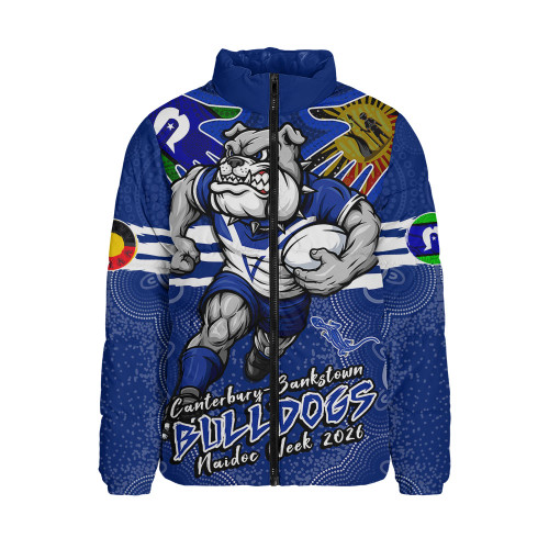 Canterbury-Bankstown Bulldogs Padded Jacket NAIDOC Week 2026 Forged In Deadly Spirit