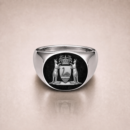 Australia Western Australia Rings Pride Heritage Crest