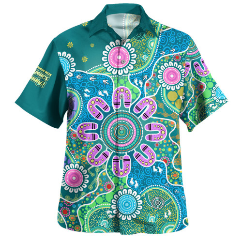 Indigenous Australian Aboriginal Hawaiian Shirt Naidoc Sacred Tracks Culture Spirit