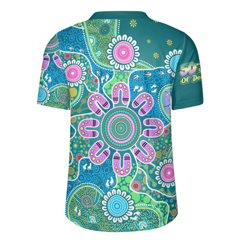Indigenous Australian Aboriginal Rugby Jersey Naidoc Sacred Tracks Culture Spirit