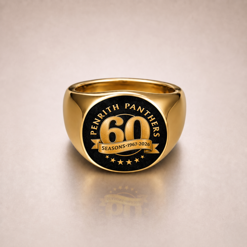 Penrith Panthers Rings 60 Seasons Honour Penrith Panthers