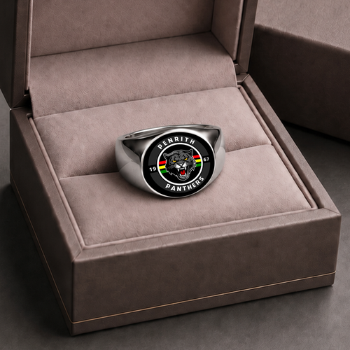 Penrith Panthers Rings Classic Crest Forever Pride