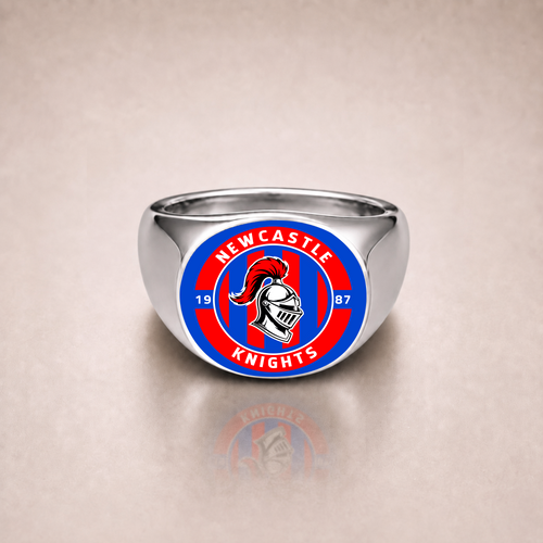 Newcastle Knights Rings Classic Crest Forever Pride