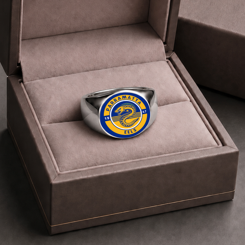 Parramatta Eels Rings Classic Crest Forever Pride