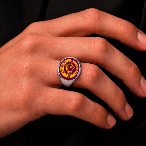 Brisbane Broncos Rings Classic Crest Forever Pride