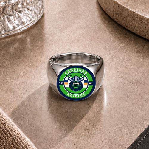 Canberra Raiders Rings Classic Crest Forever Pride