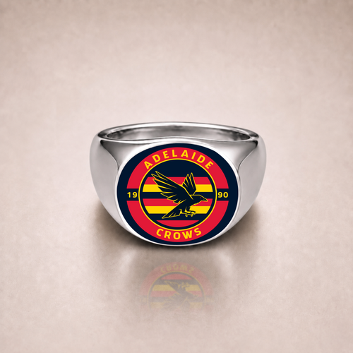 Adelaide Crows Rings Heritage Crest Loyal Spirit