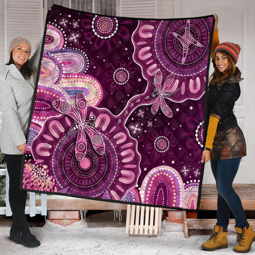 Indigenous Australian Aboriginal Quilt Dreaming Trails Of Country Spirit