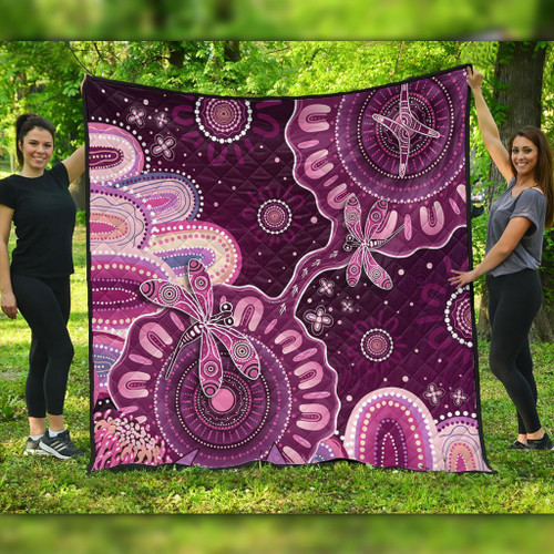 Indigenous Australian Aboriginal Quilt Dreaming Trails Of Country Spirit