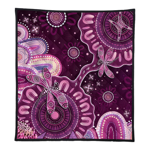 Indigenous Australian Aboriginal Quilt Dreaming Trails Of Country Spirit